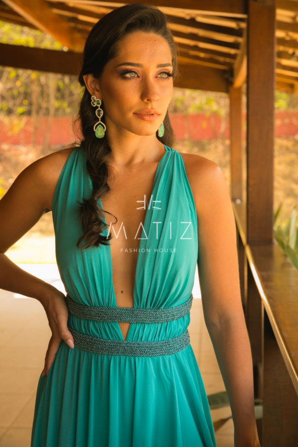 M053 - VT AZUL FLUIDO DUAS TIRAS - Image 2
