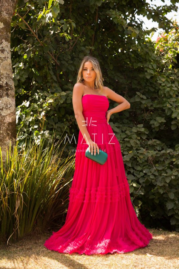 M001 - VESTIDO PINK FLUIDO