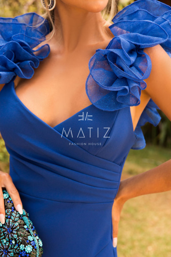 M031 - VESTIDO AZUL ROYAL - Image 2