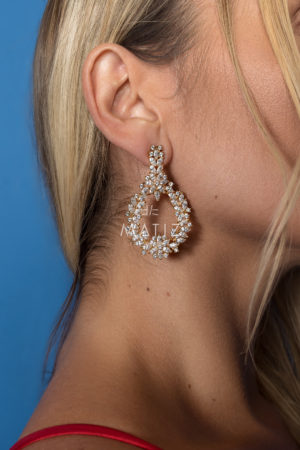 MB091 - BRINCO STRASS DOURADO