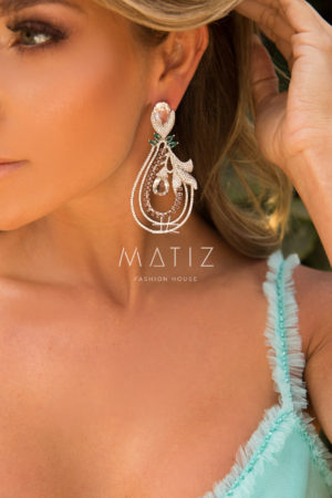 MB084 - BRINCO PRATA STRASS