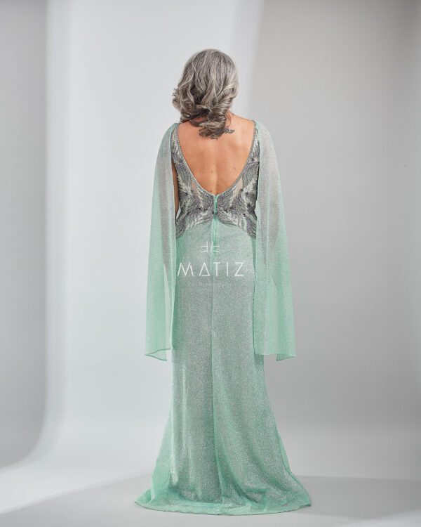 VT -VESTIDO MENTA LUREX - Image 2