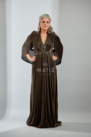 M143PR- VT PRETO LUREX