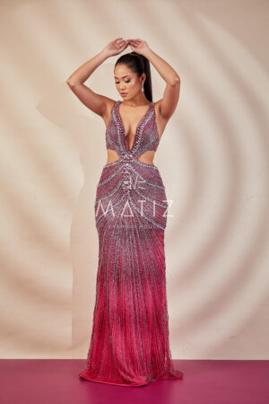 MK629- VT PINK E AZUL NAVETES