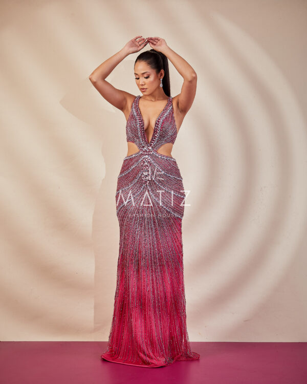 MK629- VT PINK E AZUL NAVETES